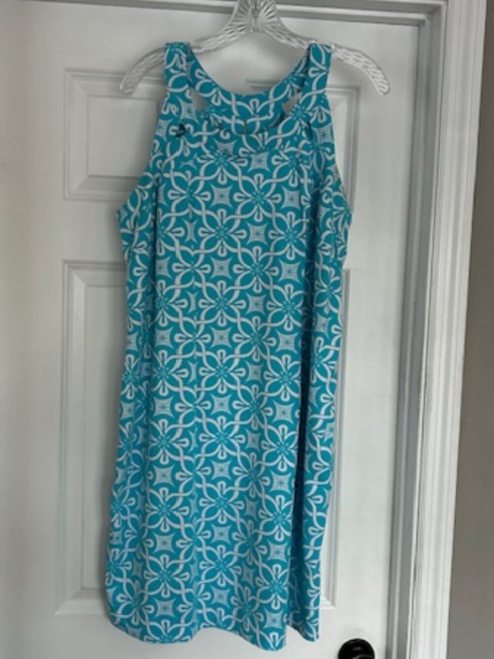Lulu B Blue and White Dress, Size XL, Great Condition